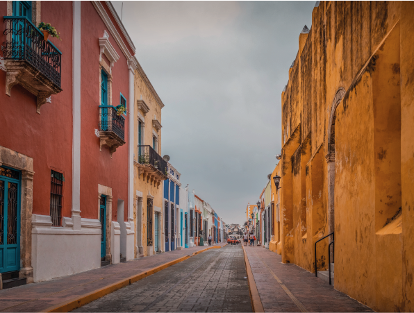 Corredor turístico - Calle 59 - Centro Histórico de Campeche